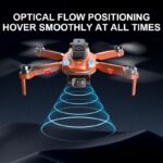 Drone Lipa KF-613 con batería extra y cámara dual (Negro) - Imagen 4