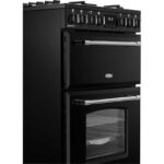 Belling MRAFHOUSE60DFBLK Cocina Mini Range de doble combustible – Negra - Imagen 3