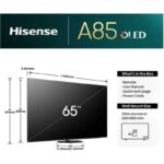 Hisense 65A85NTUK 65" 4K OLED Smart TV 120Hz - Imagen 2