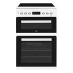 Beko KDC653W Cocina eléctrica cerámica de doble horno 60 cm – Blanca