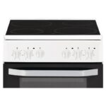 Hotpoint HD5V92KCWUK Cocina eléctrica doble 50 cm – Blanca - Imagen 2